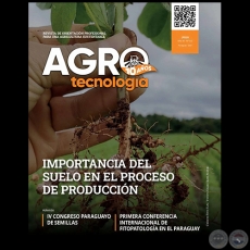 AGROTECNOLOGÍA – REVISTA DIGITAL - JULIO - AÑO 10 - NÚMERO 122 - AÑO 2021 - PARAGUAY